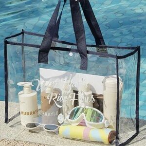 New Clear PVC Water Beach Stadium Tote